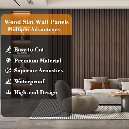 50% Off Sunny Heart Wood Slat Acoustic Wall Panels - Image 6
