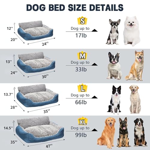 Save 54% on NOFKYNOXA Plush Dog Bed for Small Pets - Image 3