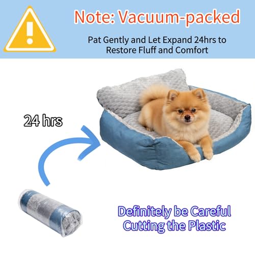Save 54% on NOFKYNOXA Plush Dog Bed for Small Pets - Image 6