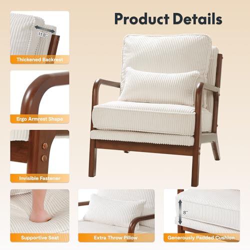 35% Off Flexispot Mid-Century Modern Accent Chair - Image 4