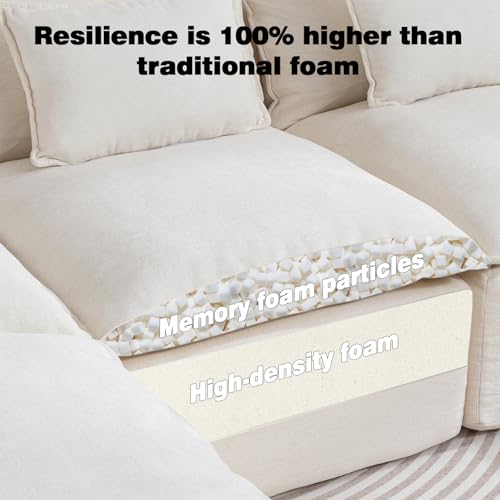 50% Off Fachmaih Modular Cloud Sectional Sofa for Living Room - Image 3