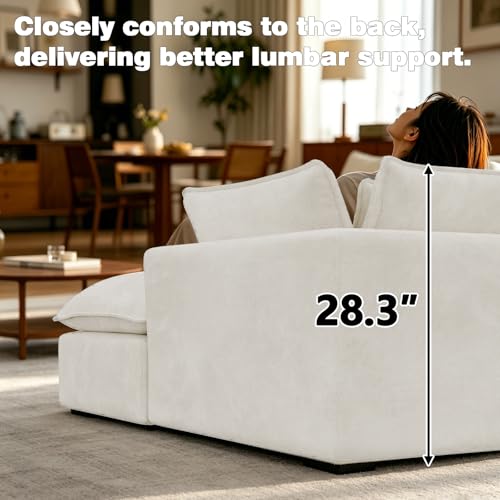 50% Off Fachmaih Modular Cloud Sectional Sofa for Living Room - Image 4