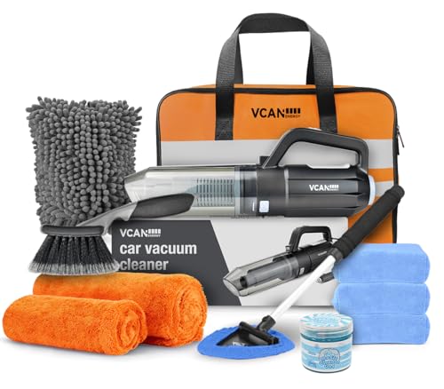 50% Off VCANENERGY Car Cleaning Kit with Vacuum & Tools