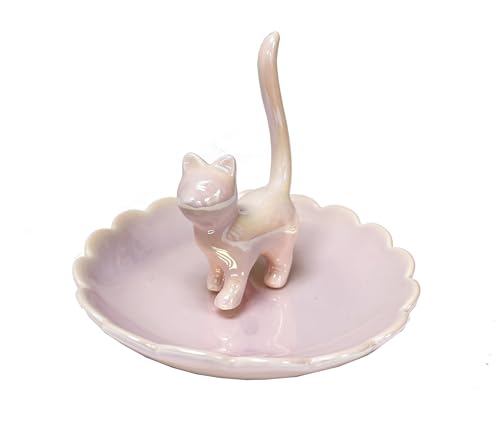 Save 13% on ROSA&ROSE Ceramic Cat Ring Holder Jewelry Tray - Image 1