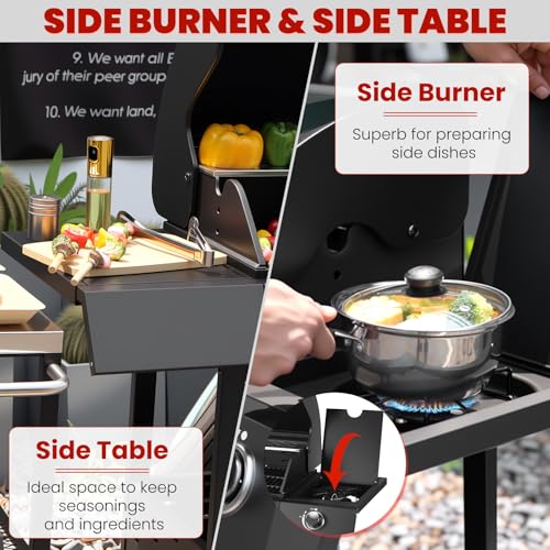 30% Off RYHOFOUD 6-Burner Propane Gas Grill with 60,000 BTU - Image 3