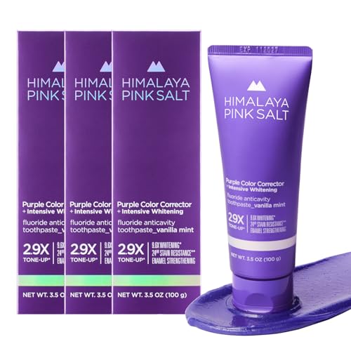 29% Off HIMALAYA PINKSALT Purple Toothpaste 3-Pack