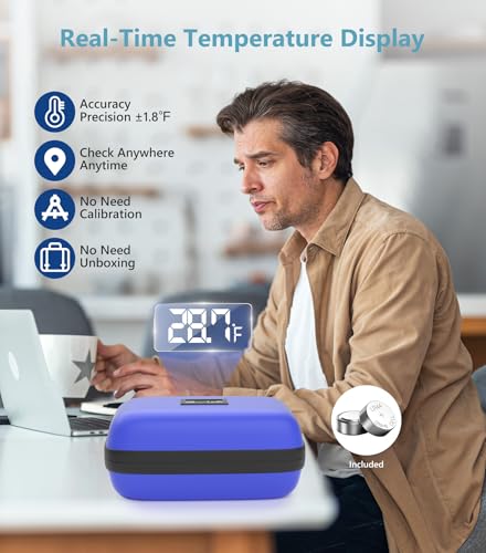 50% Off Insulin Cooler Travel Case with Temperature Display - Image 5