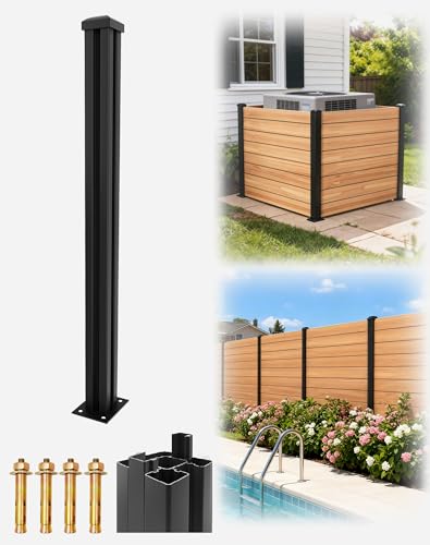 50% Off Heavy-Duty Aluminum No-Dig Fence Post - Image 1