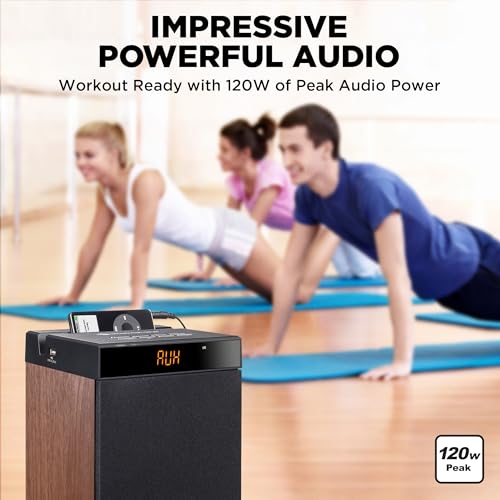 40% Off GOgroove Bluetooth Tower Speaker with Subwoofer - Image 4