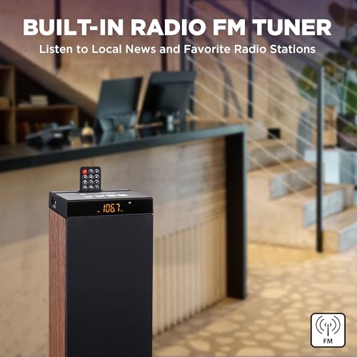 40% Off GOgroove Bluetooth Tower Speaker with Subwoofer - Image 5