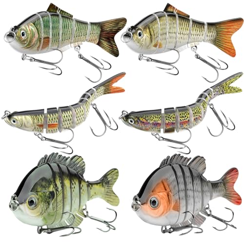 Save 5% on CHSMONB Lifelike Jointed Fishing Lures - Image 1