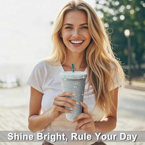 50% Off Bling Rhinestone Tumbler with Code HJJQ22I8 - Image 4
