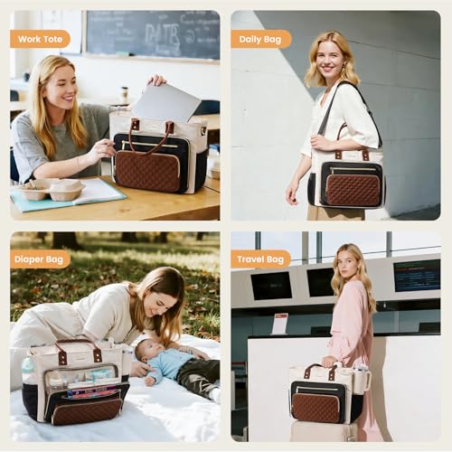 50% Off LOVEVOOK Insulated Lunch Tote with Laptop Compartment - Image 2