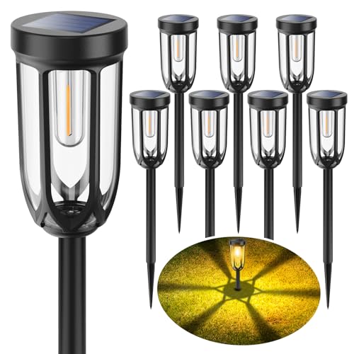 50% Off Barleit Solar Pathway Lights 8-Pack - Use Code FNNXL4MF