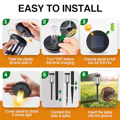 50% Off Barleit Solar Pathway Lights 8-Pack - Use Code FNNXL4MF - Image 6