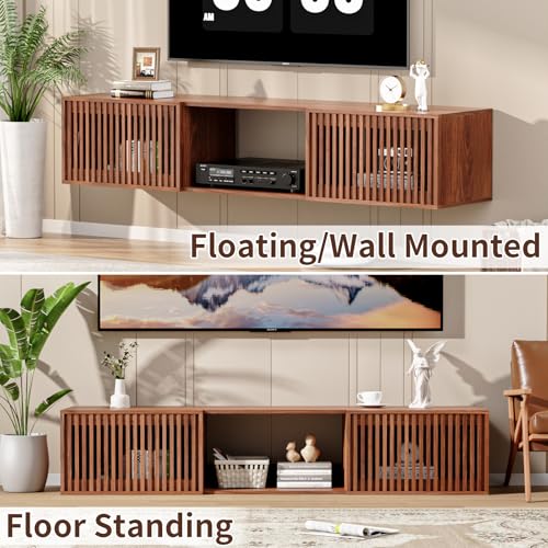 35% Off HOMMPA Floating TV Stand for 55-80" TVs - Image 7