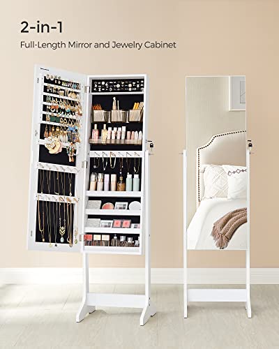 30% Off SONGMICS Jewelry Cabinet with Mirror - Image 3