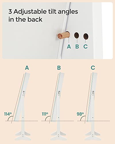 30% Off SONGMICS Jewelry Cabinet with Mirror - Image 5