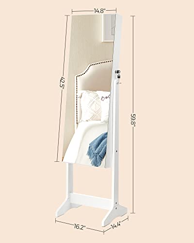 30% Off SONGMICS Jewelry Cabinet with Mirror - Image 6