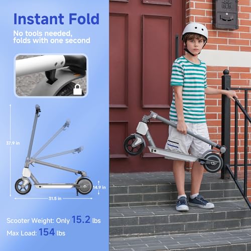 Save 36% on isinwheel S4 Kids Electric Scooter with Lights - Image 4