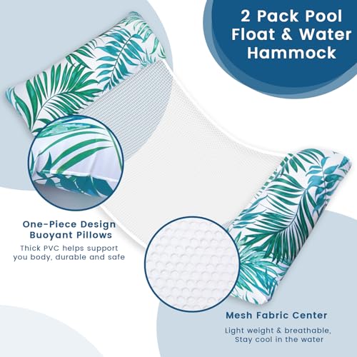 50% Off 2-Pack Inflatable Pool Floats & Hammocks - Image 3