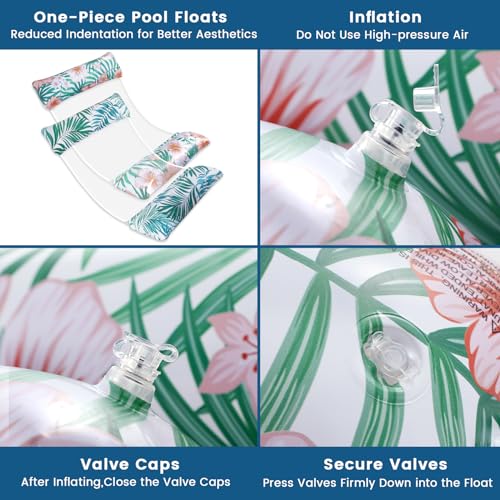 50% Off 2-Pack Inflatable Pool Floats & Hammocks - Image 4