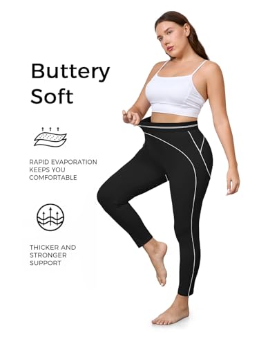 50% Off Aoysky Plus Size Buttery Soft Workout Leggings - Image 6