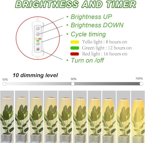 49% Off Yadoker Plant Grow Lights with Code W3PBOB9B - Image 2