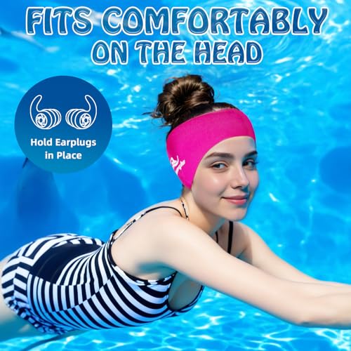 50% Off YUHENGLE Swimming Headband with Waterproof Ear Plugs - Image 2