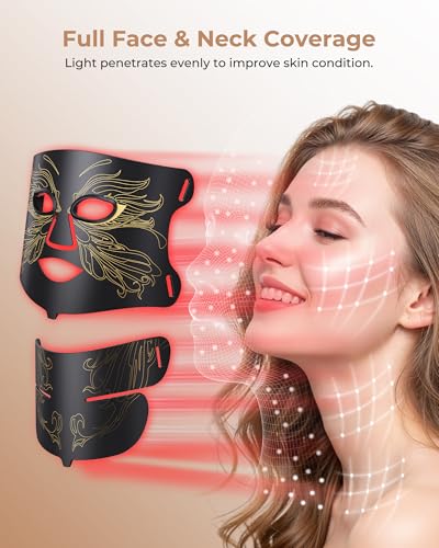 Save 38% on Aurphany LED Light Therapy Mask for Face & Neck - Image 6