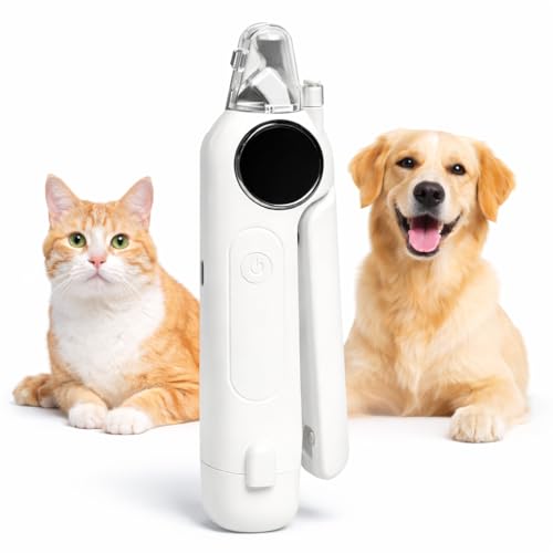 50% Off 2-in-1 Dog Nail Clippers with Light & Digital Display - Image 1