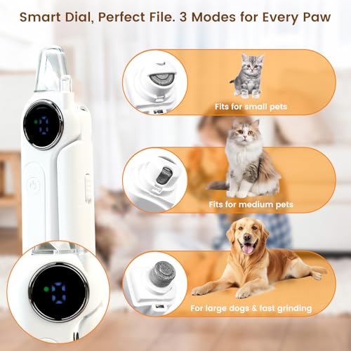 50% Off 2-in-1 Dog Nail Clippers with Light & Digital Display - Image 4