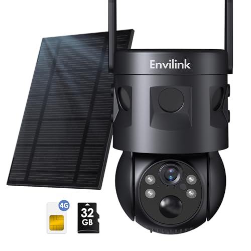 60% Off Envilink 4G Solar Security Camera with 2K Night Vision - Image 1