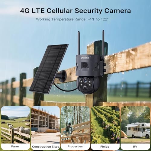 60% Off Envilink 4G Solar Security Camera with 2K Night Vision - Image 6