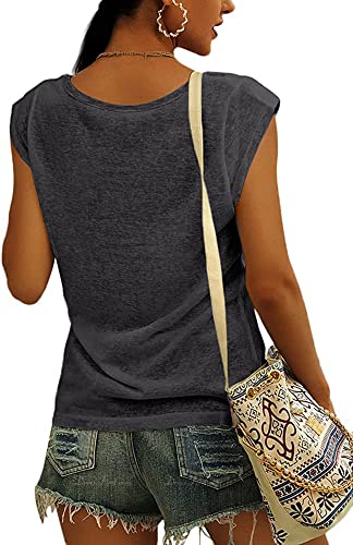 40% Off Fazortev Women's Rose Graphic V-Neck Tank Top - Image 2