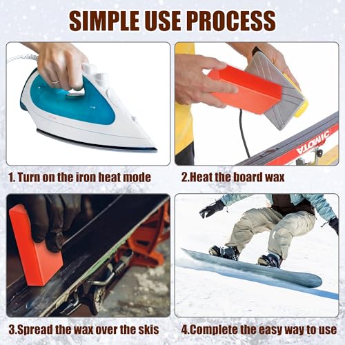 50% Off Snowboard & Ski Wax Kit - Universal All-Temp Formula - Image 5