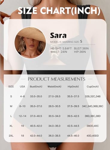 40% Off Herseas Tummy Control One Piece Swimsuit for Women - Image 6