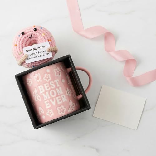 50% Off Mother's Day Gift Set with Mug & Crochet Donut - Image 6