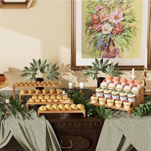 40% Off Wooden Tiered Display Stands - 2 Sets for $26.65 - Image 3