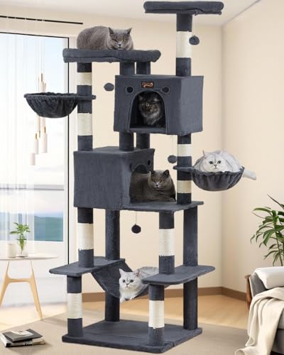 45% Off Large Cat Tree Tower with Code OLLVGXPP