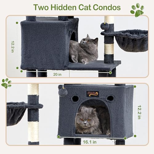 45% Off Large Cat Tree Tower with Code OLLVGXPP - Image 3