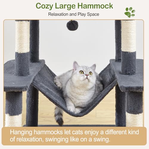 45% Off Large Cat Tree Tower with Code OLLVGXPP - Image 4