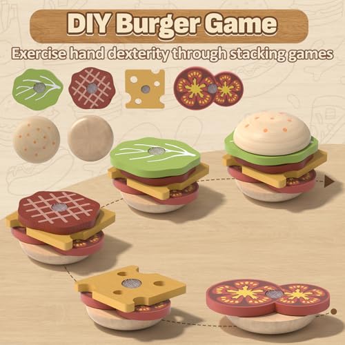 50% Off Lehoo Castle Wooden Play Food Set for Kids - Image 5