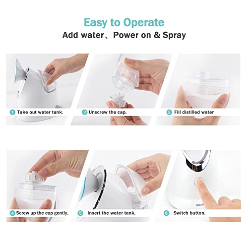 Save 22% on EZBASICS Ionic Facial Steamer with Bonus Kit - Image 5