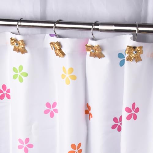 50% Off Gold Bow Shower Curtain Hooks - Use Code 3X9EY3RH - Image 2