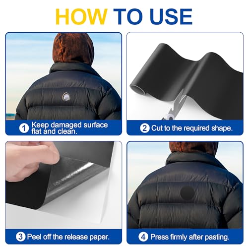 50% Off YIKAD Waterproof Fabric Repair Tape Kit - Image 5