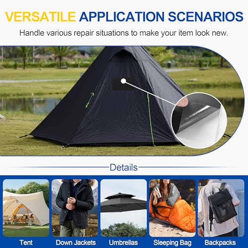 50% Off YIKAD Waterproof Fabric Repair Tape Kit - Image 6