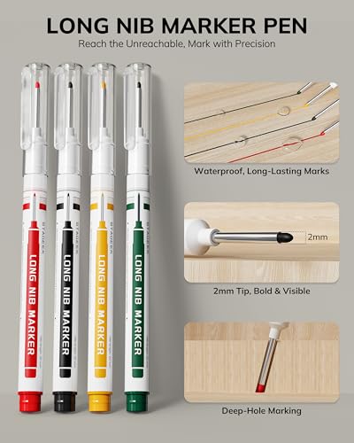 30% Off STAGEEK Carpenter Pencil Set with 52 Refills - Image 3