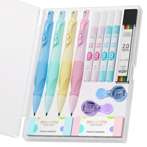 30% Off Four Candies Ergonomic Pencils for Kids with Code - Image 1