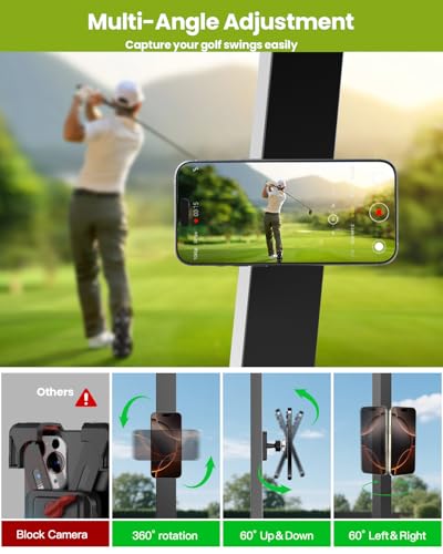50% Off Magnetic Golf Cart Phone Holder - Secure Mount - Image 4